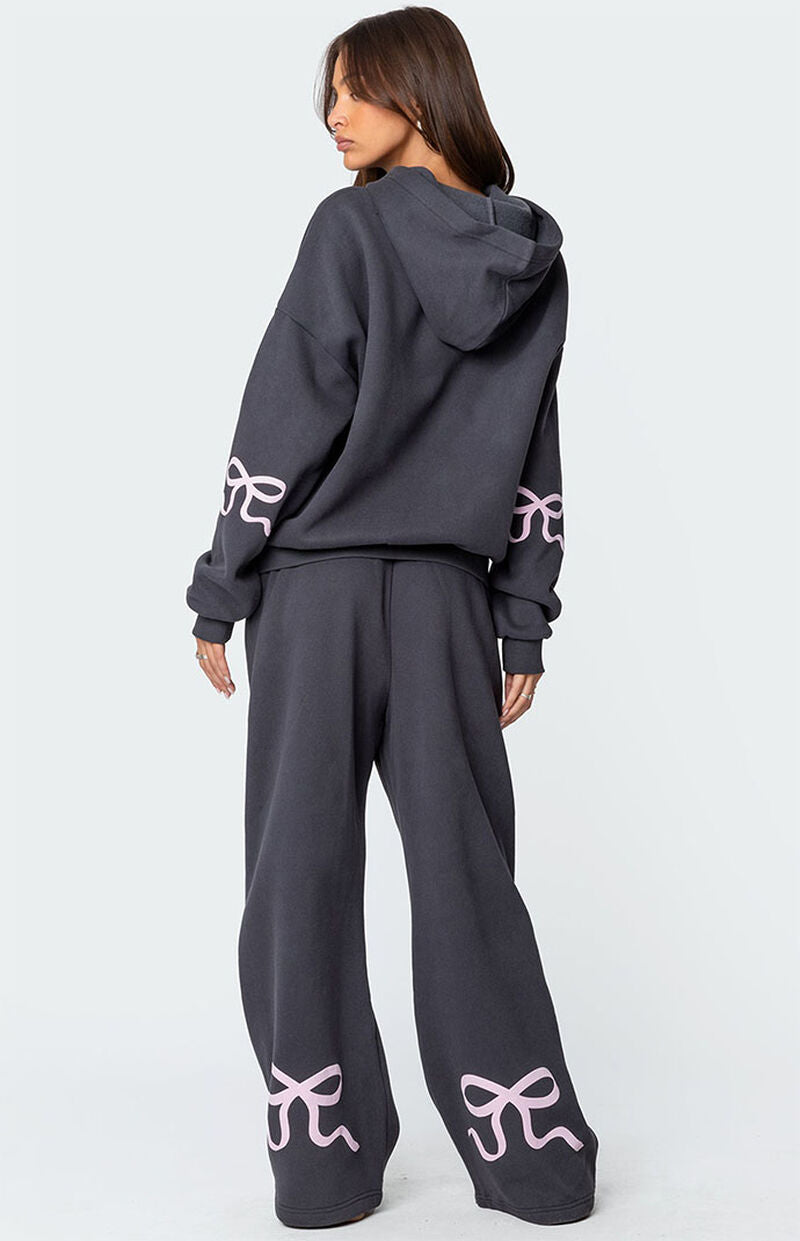 ELEGANTBY | Cozy Bow Tracksuit