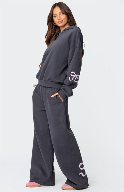 ELEGANTBY | Cozy Bow Tracksuit