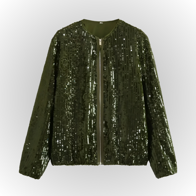 JOURNI™ | Bomber chic à sequins