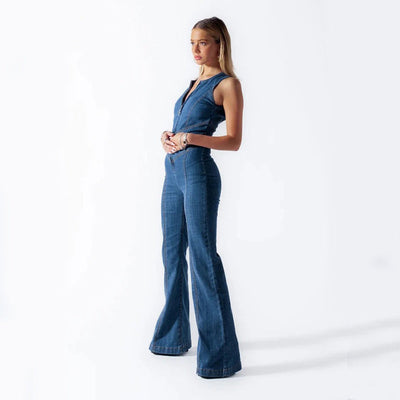 MONICA™ | Denim Jumpsuit