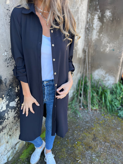 CYNTHIE™ | Gilet classique à revers pour le printemps/automne