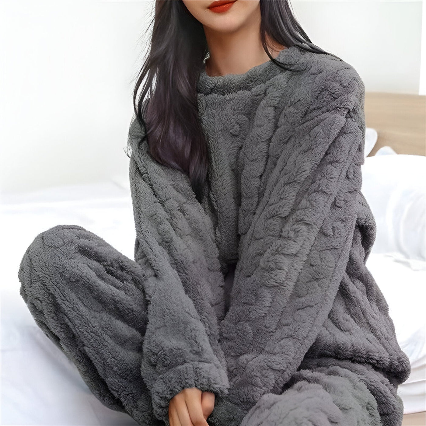 TESSA™ | Warm &amp; Fluffy Fleece Pajamas