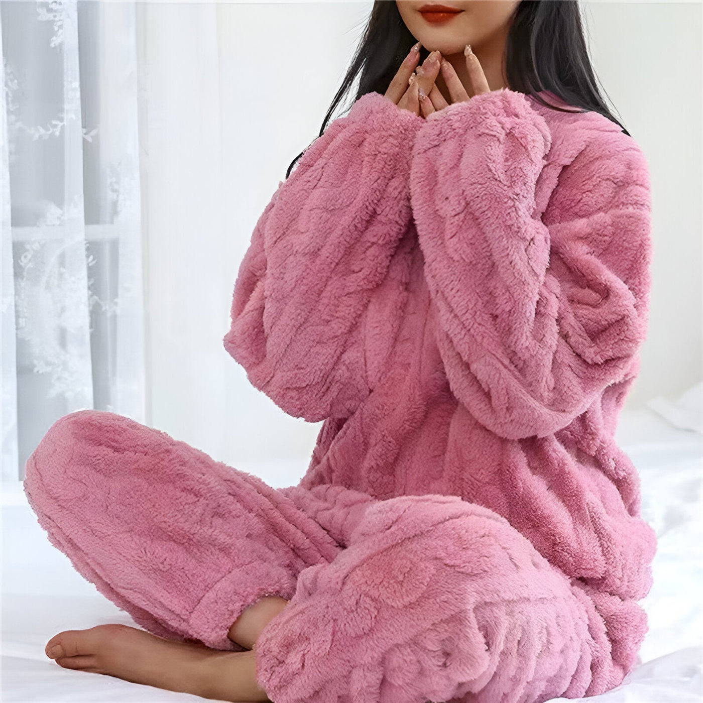 TESSA™ | Warm &amp; Fluffy Fleece Pajamas