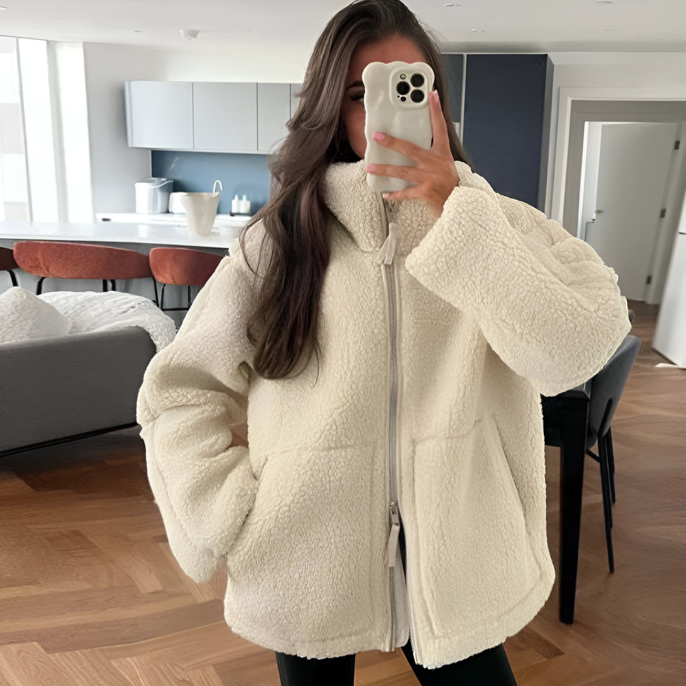 HANNAH™ | Teddy Frühlingsjacke