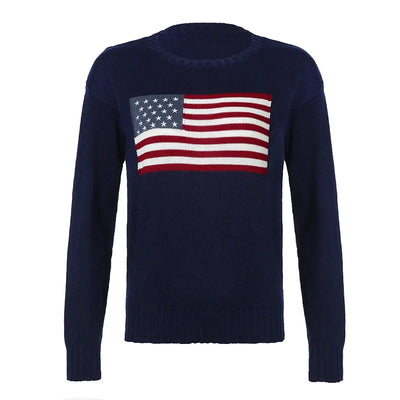 JULIA™ | American Flag Sweater