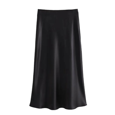 HANNAH™ | Satin Maxi Skirt