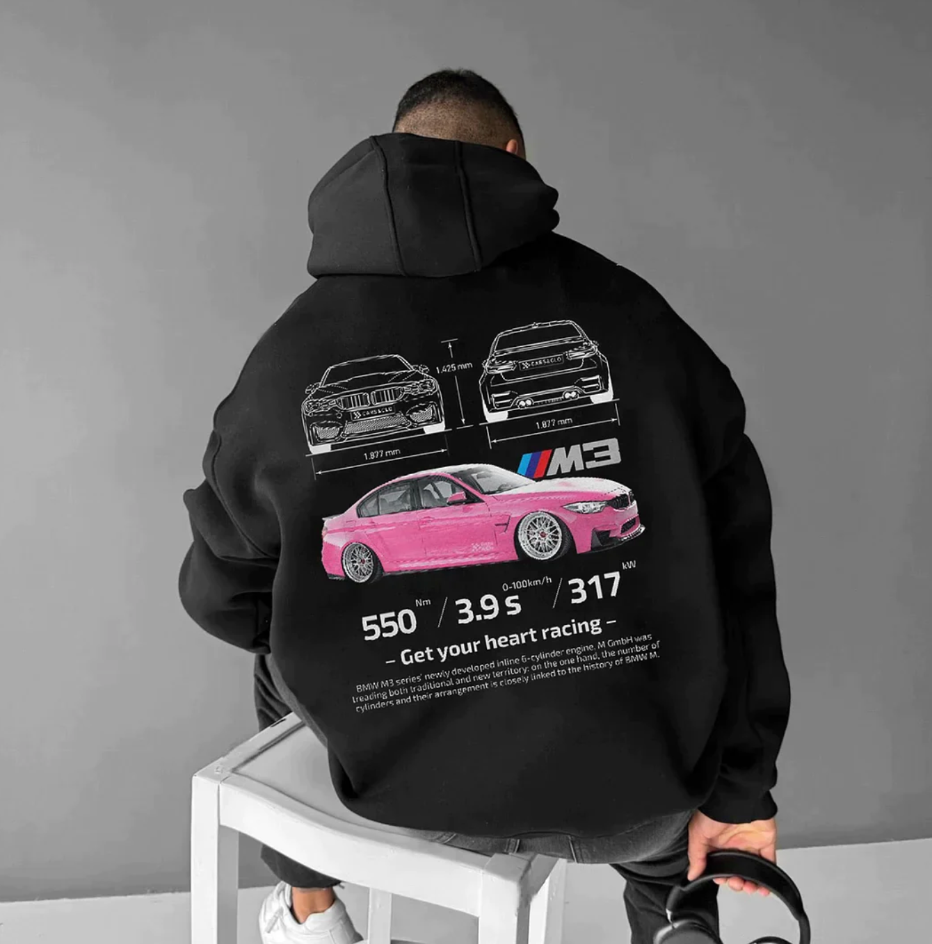 ELEGANTBY | RACING HOODIE