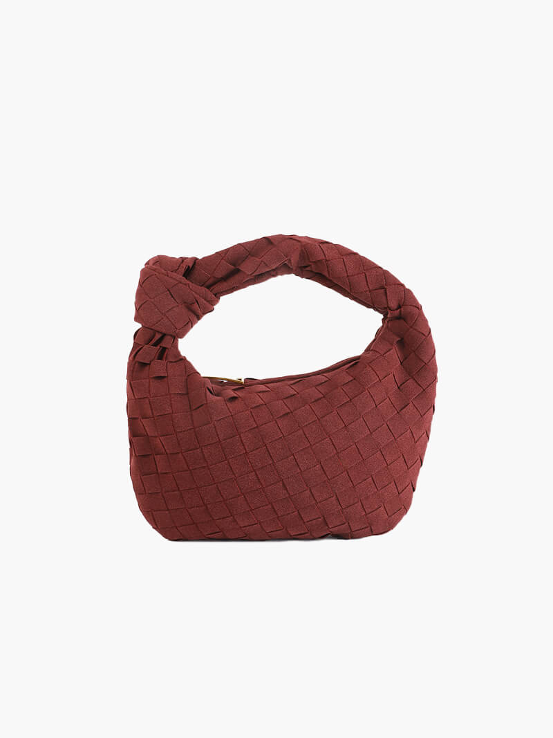 ELEGANTBY™ | Woven Mini Tasche Wildleder