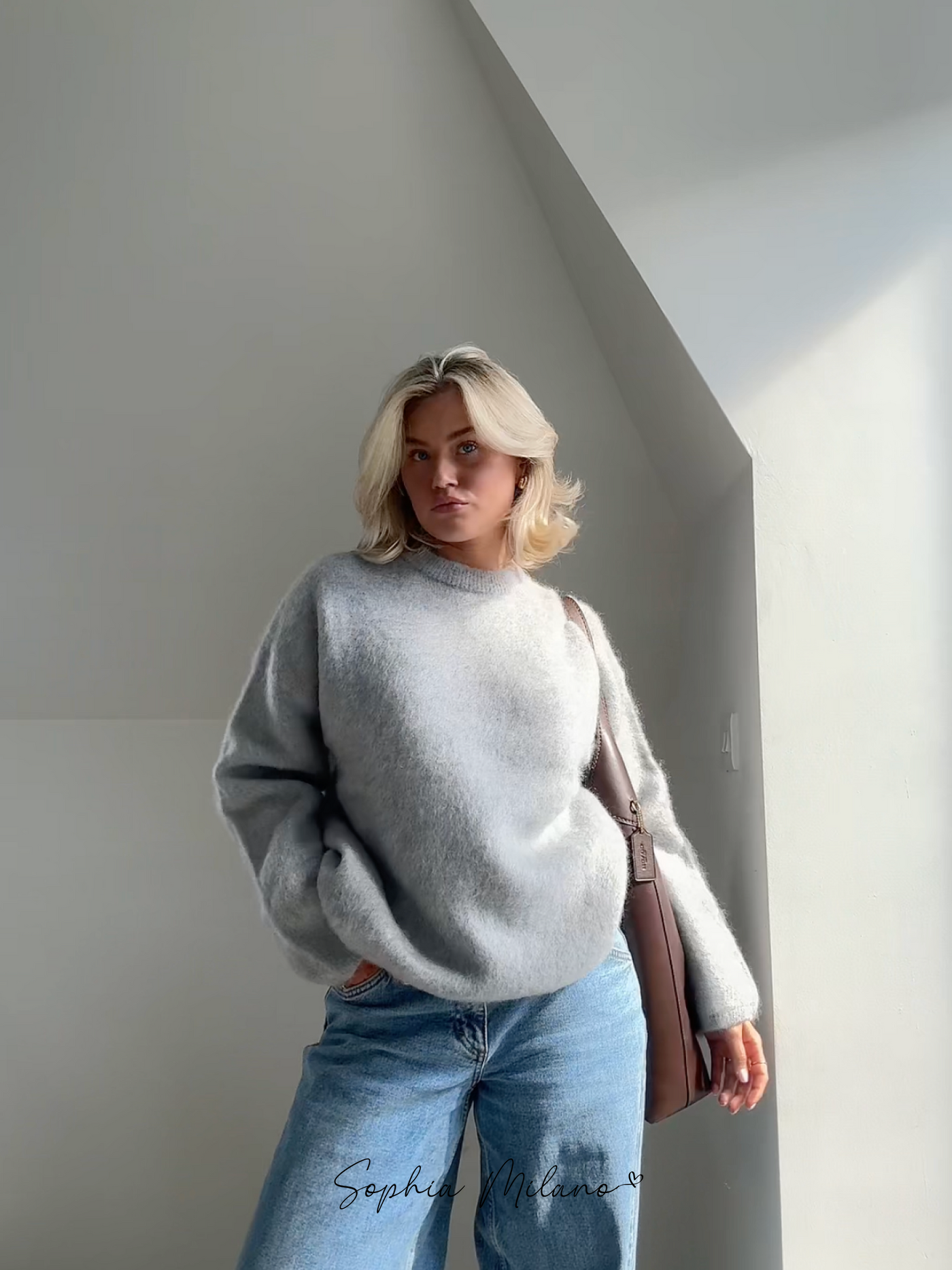 SOPHIA™| Mohair Crewneck