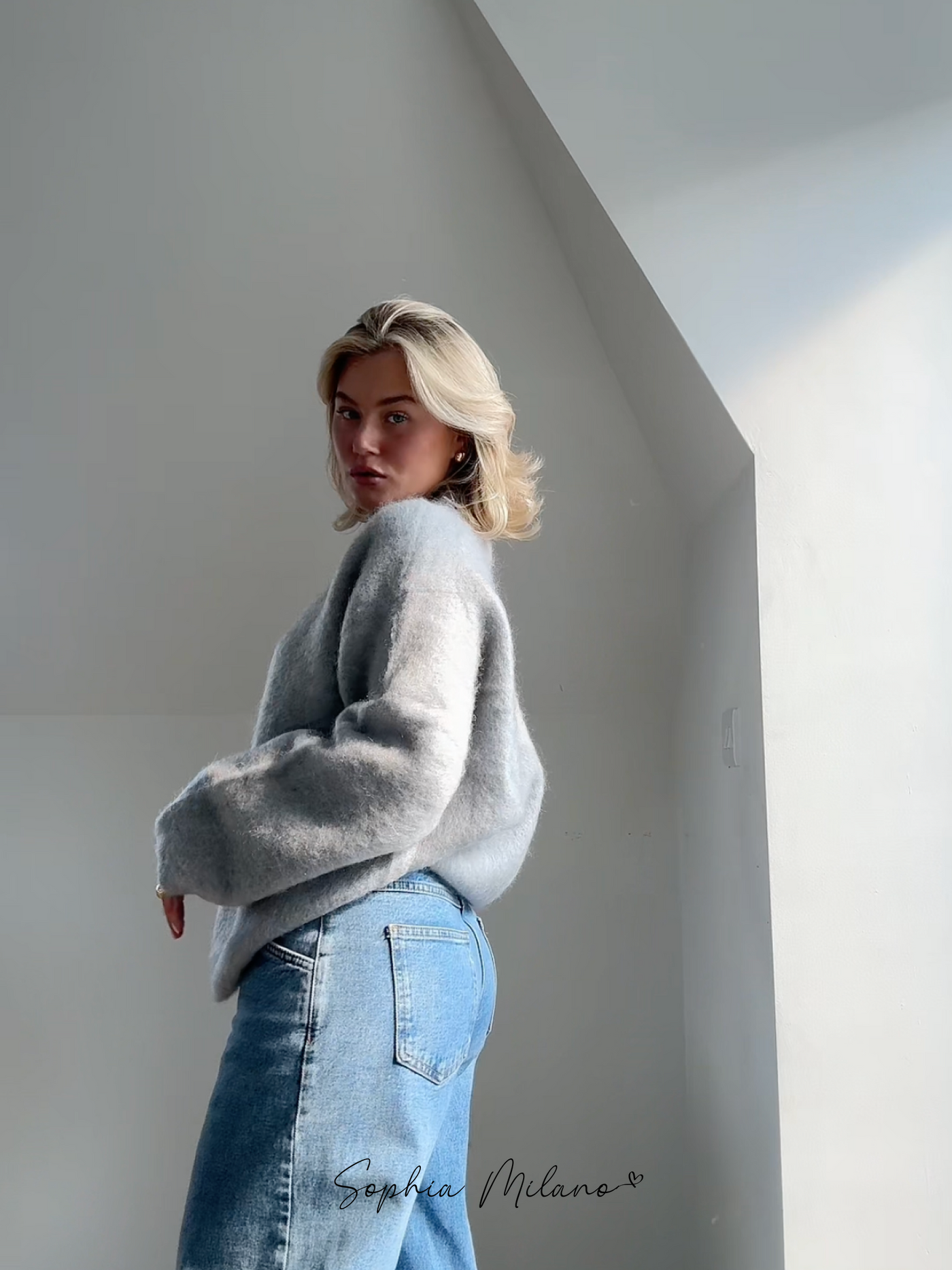 SOPHIE™| Col rond en mohair