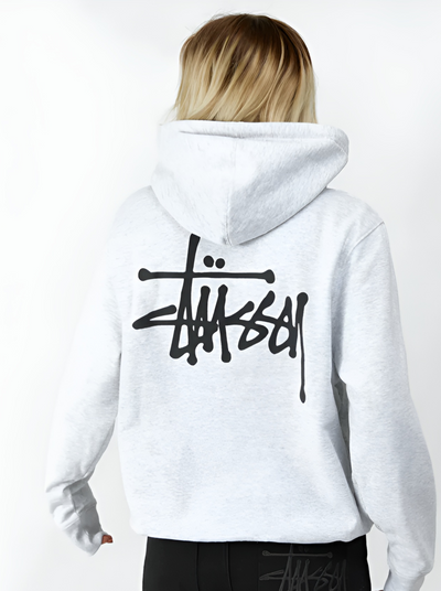 ELEGANTBY | BASIC STÜSSY HOODIE