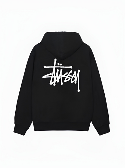 ELEGANTBY | BASIC STÜSSY HOODIE