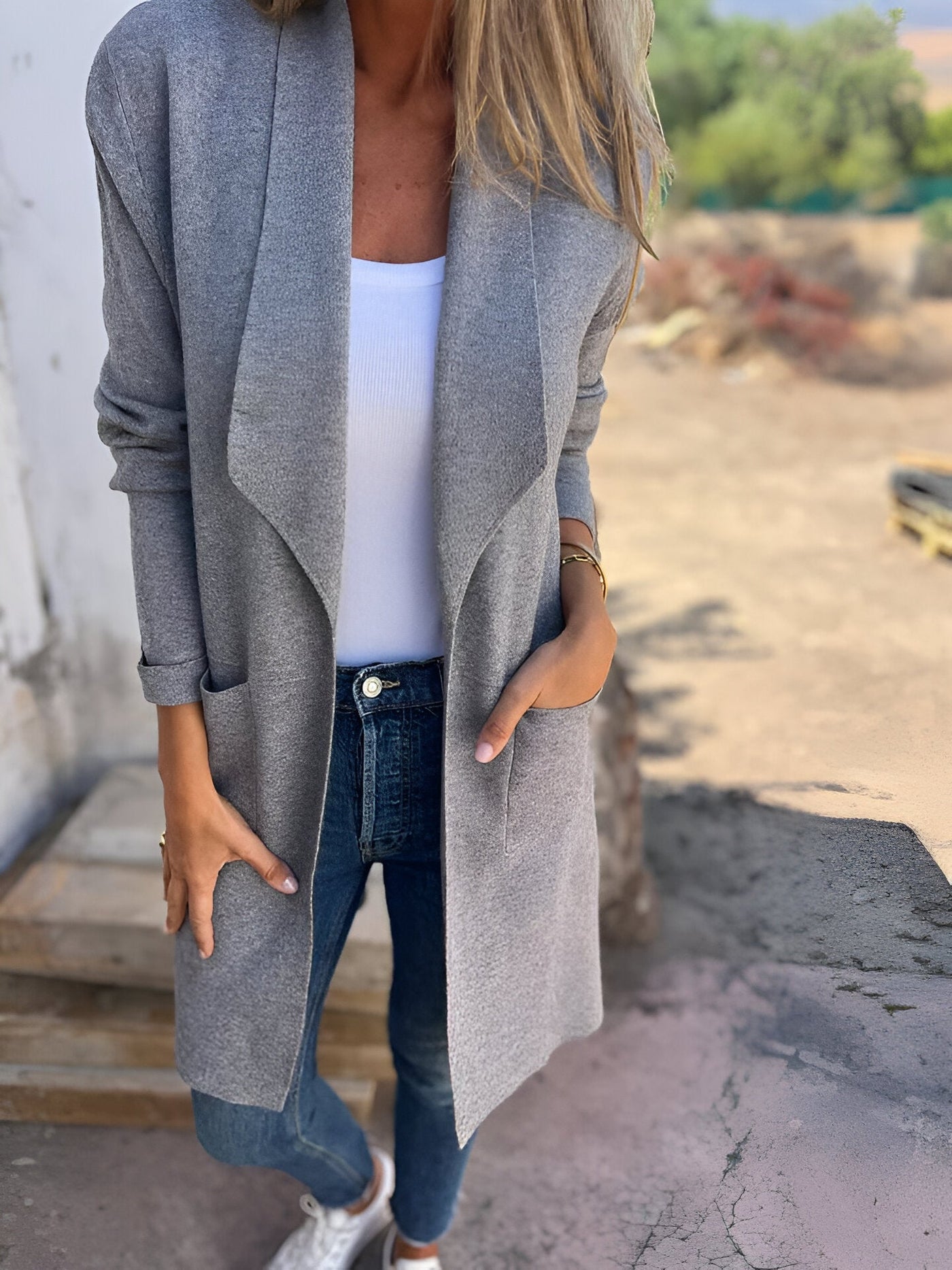 LILAH™ | Stilvoller Revers-Cardigan