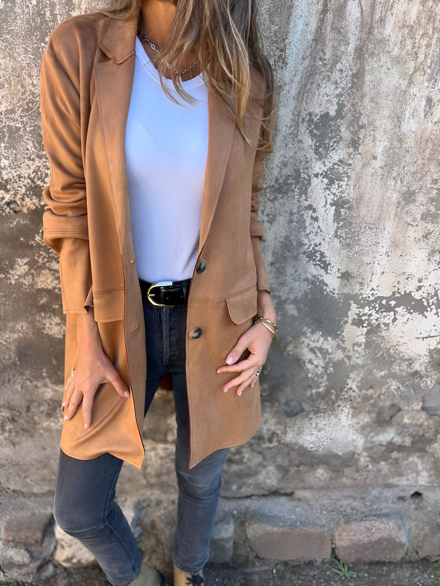 MARIA™ | Klassische Jacke mit mittellangem Revers