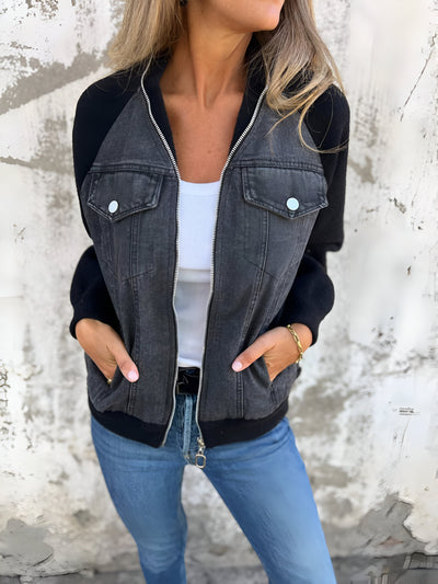 AYLA™ | Casual V-neck zip-up vest