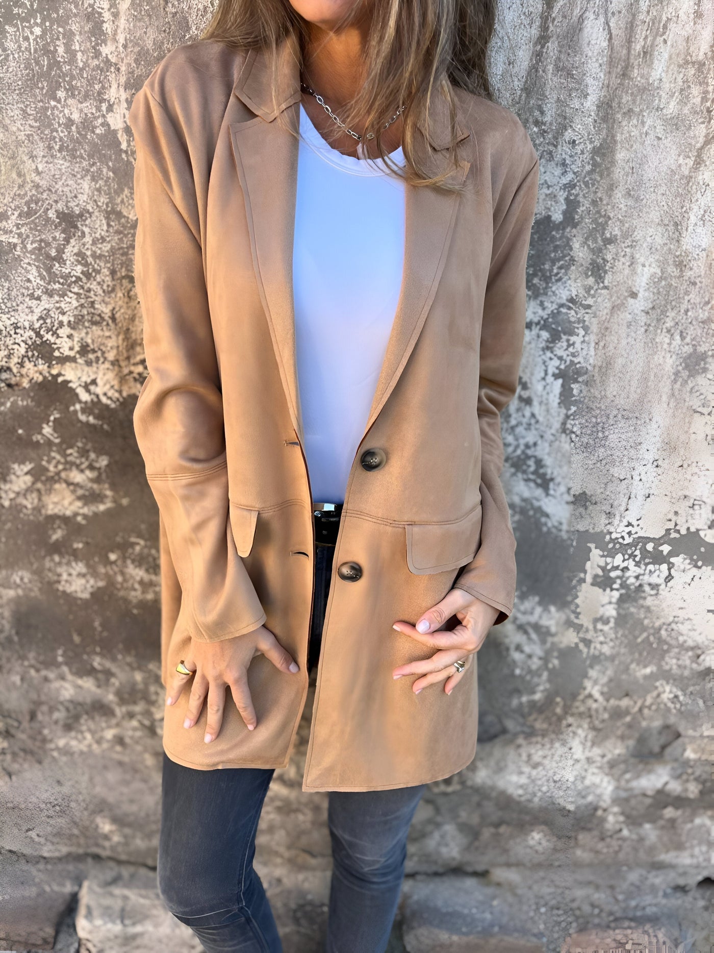 MARIA™ | Klassische Jacke mit mittellangem Revers