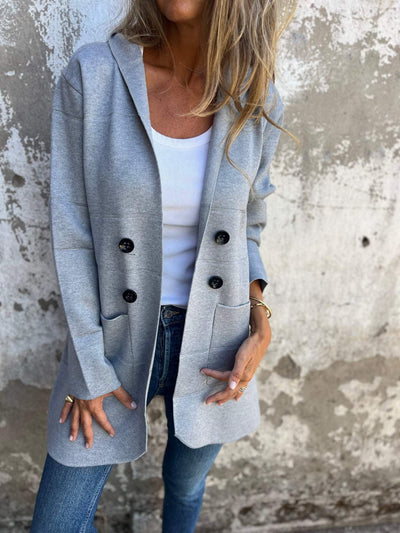 SEREN™ | Hooded Button-Up Cardigan Jacket