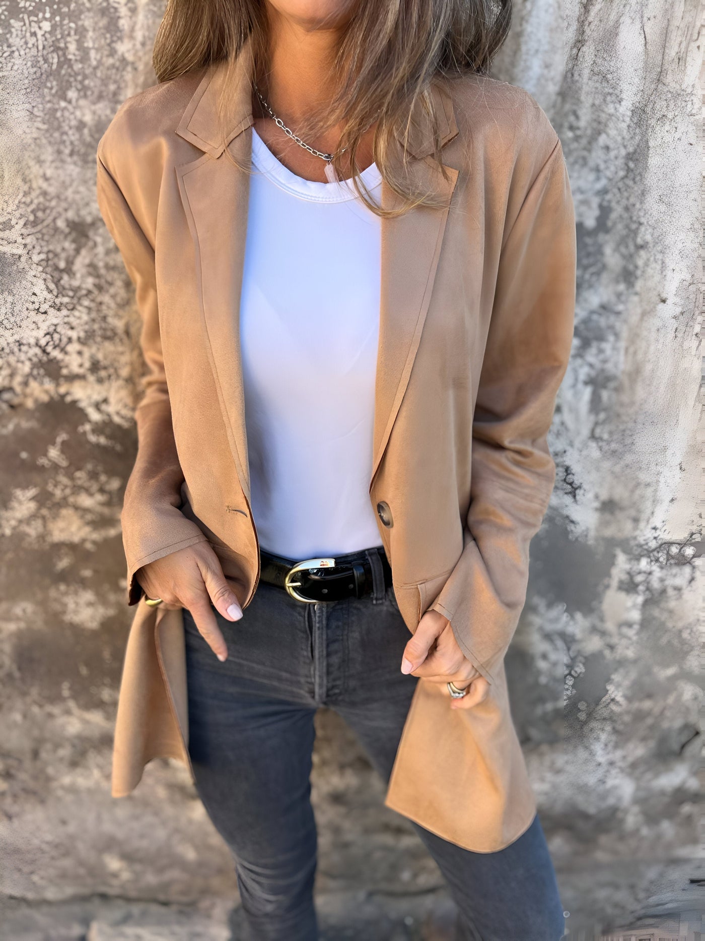 MARIA™ | Klassische Jacke mit mittellangem Revers