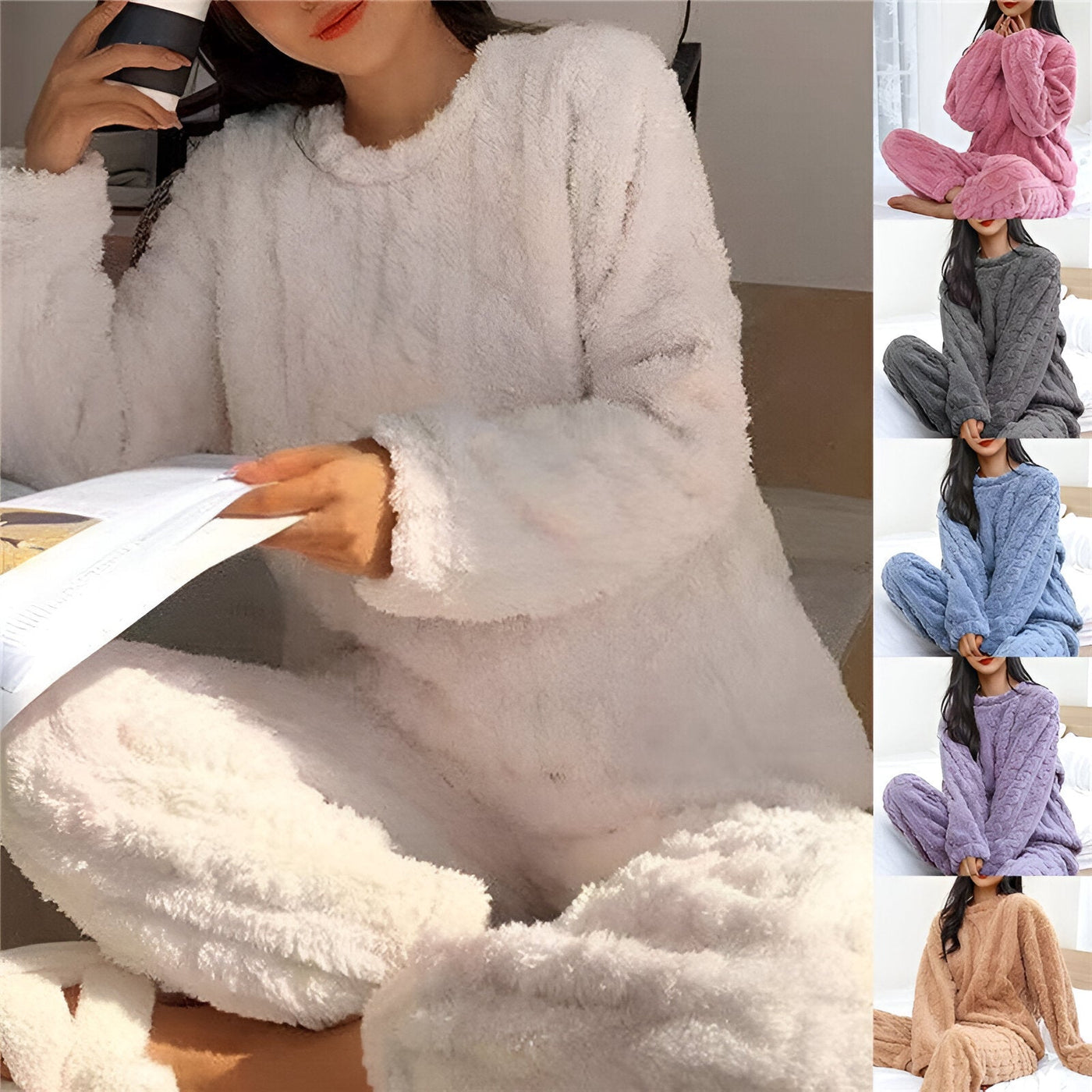 TESSA™ | Pyjama polaire chaud et moelleux