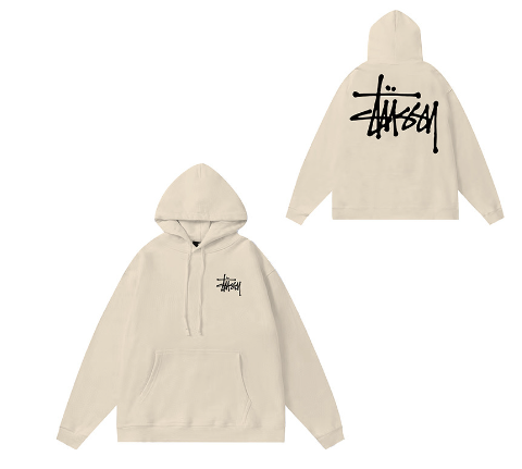 ELEGANTBY | BASIC STÜSSY HOODIE