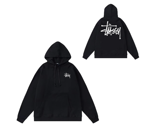 ELEGANTBY | BASIC STÜSSY HOODIE