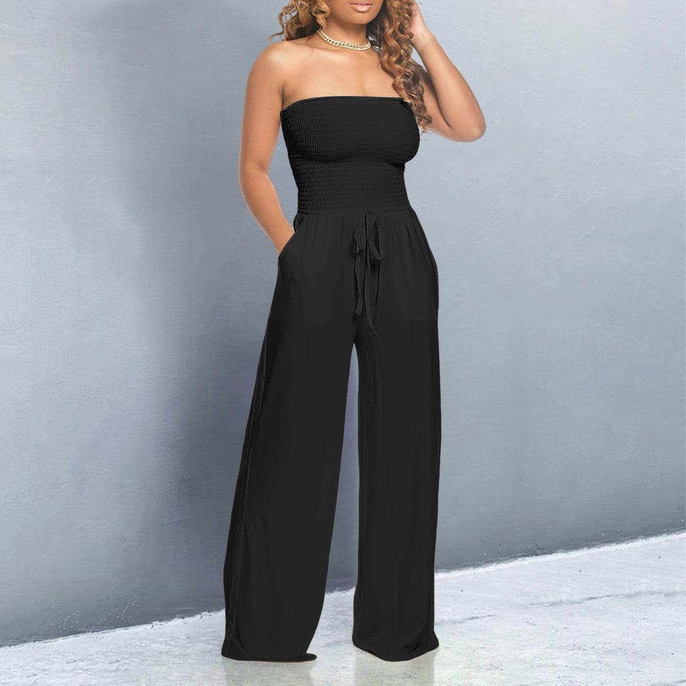 INGRID™ | Trendiger Off-Shoulder Jumpsuit