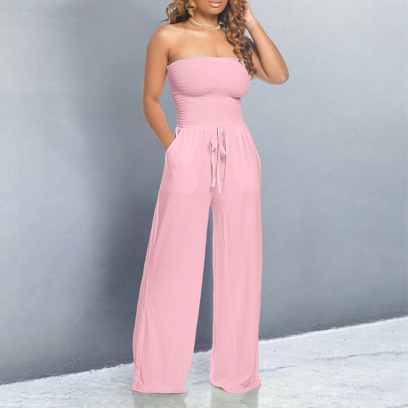 INGRID™ | Trendiger Off-Shoulder Jumpsuit