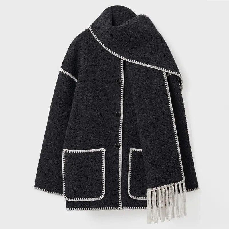 SOPHIE™ | Manteau écharpe 